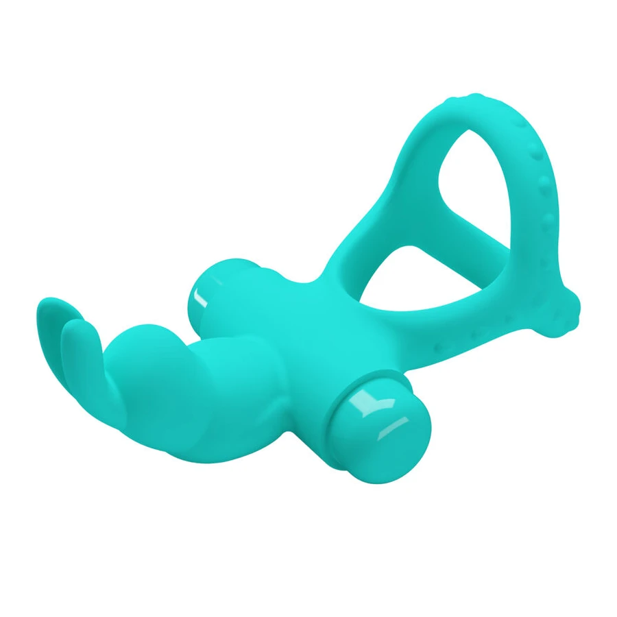 PRETTY LOVE - ANELLO VIBRATORE CONIGLIO VERDE FIGGY